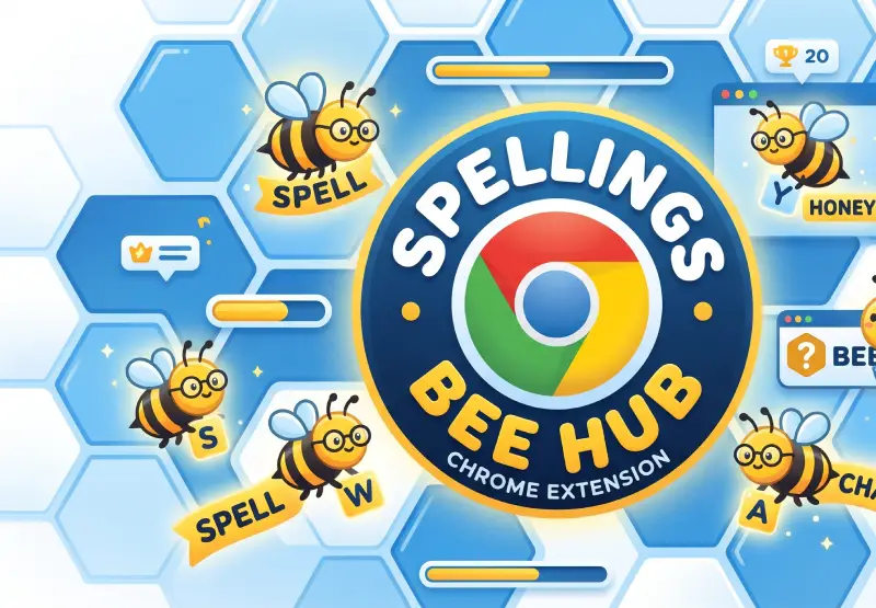 Spelling Bee Buddy Chrome extension with live hints panel on the NYT Spelling Bee page