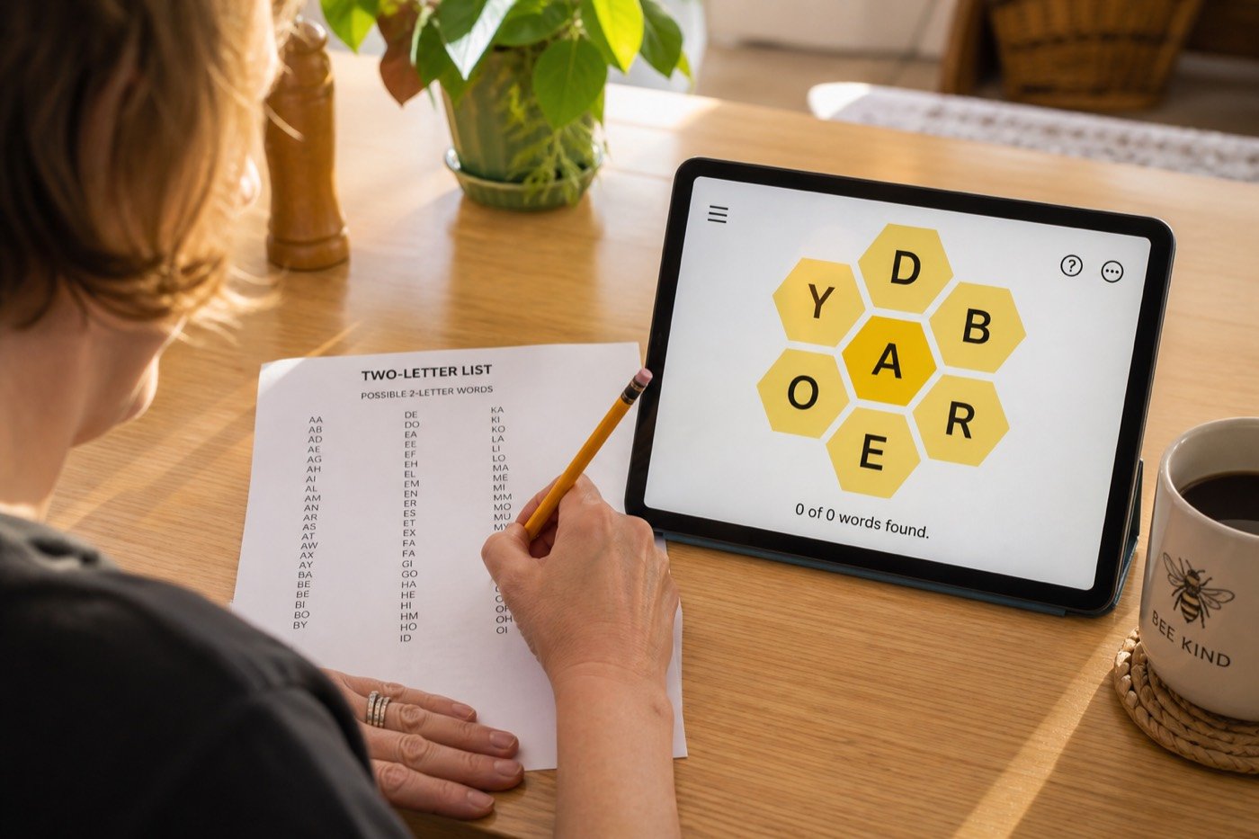 Spelling Bee help tools for getting unstuck without dumping today's answers